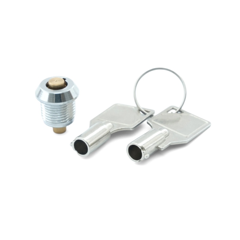 Brushed Nickel Copper Lock Cylinder