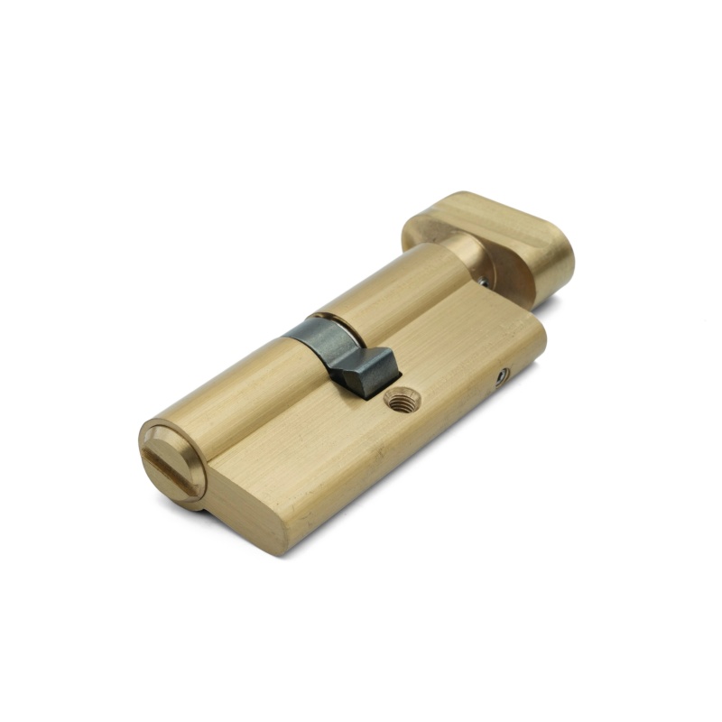Copper Natural Color Toilet Lock Cylinder
