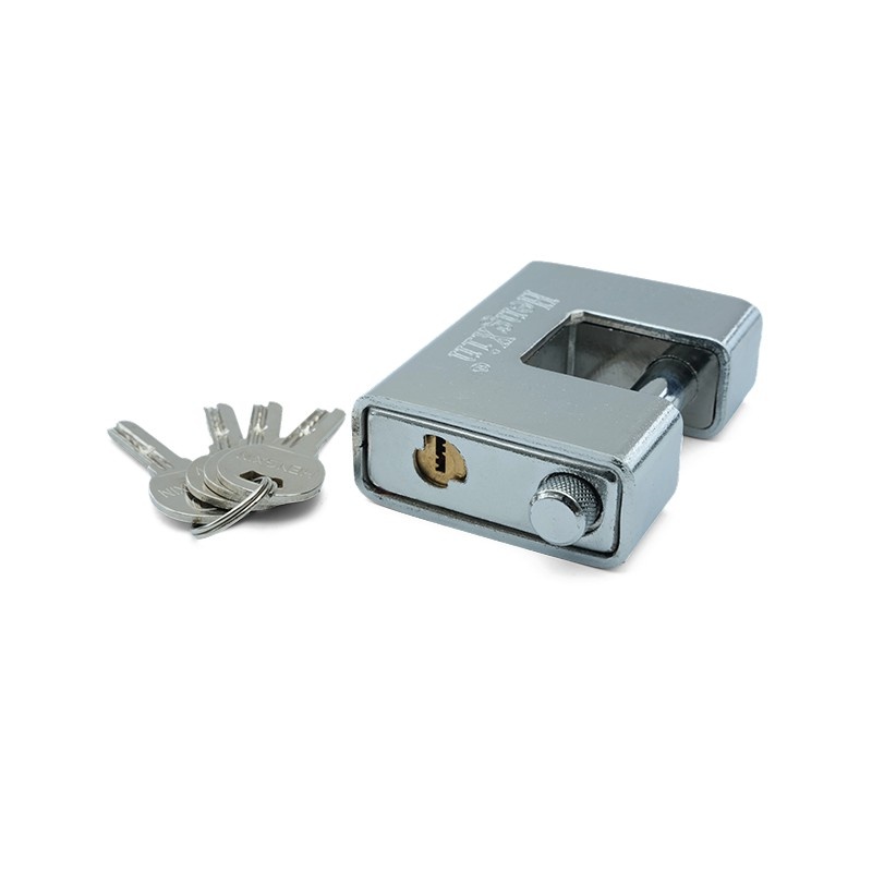Sandblasted Full-Shell Rectangular Lock