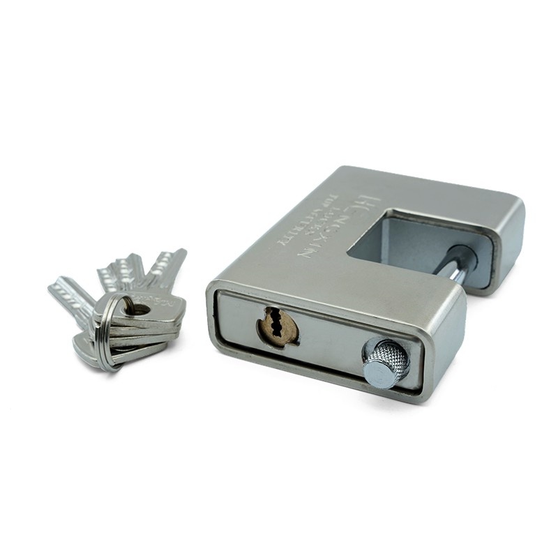 Electroplated Nickel Full-Shell Rectangular Lock B